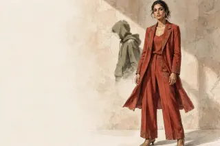 Sky Thread Kurti — detail
